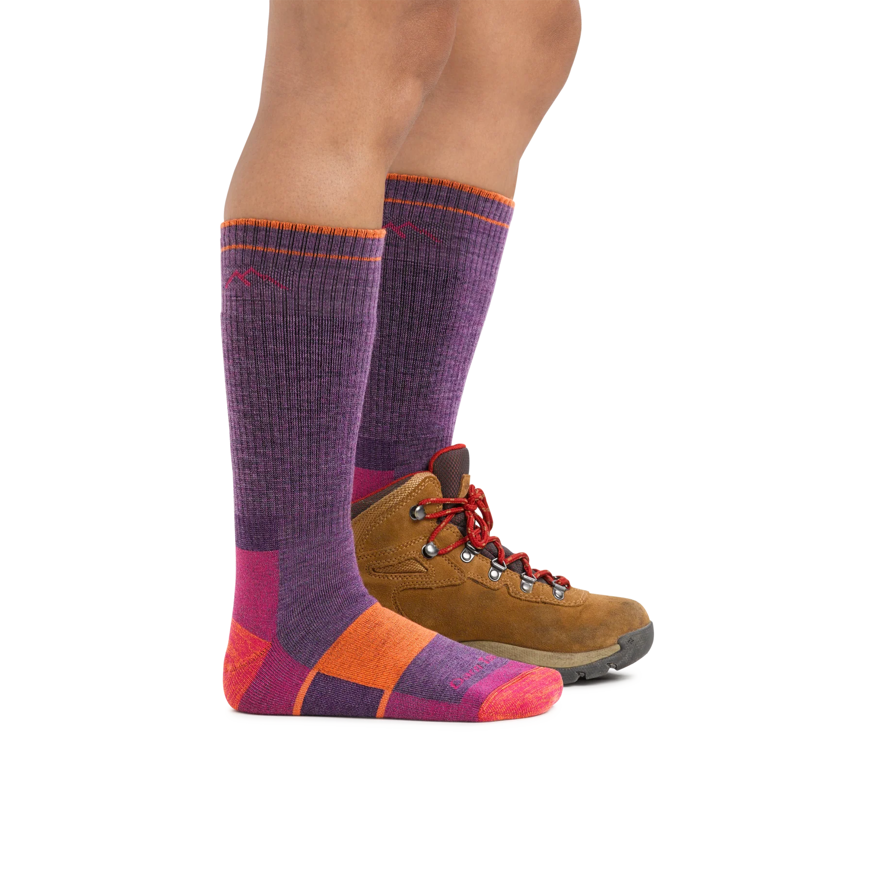 HIKER BOOT MIDWEIGHT FULL CUSHION SOCK-Socks-DARN TOUGH-Coriander