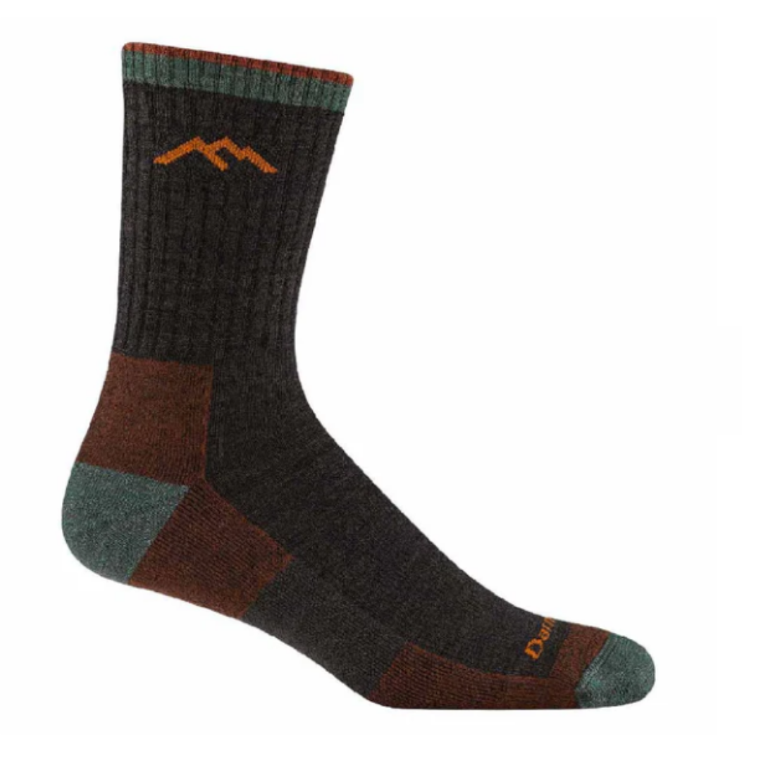 HIKER MICRO CREW MIDWEIGHT SOCKS-Socks & Footwear-DARN TOUGH-Coriander
