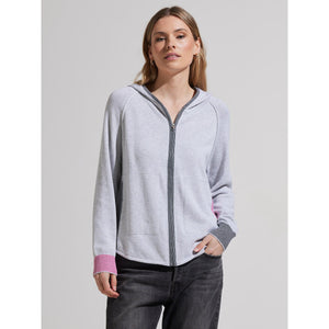 HOODIE | CHUNKY COTTON-Jackets & Sweaters-ZAKET & PLOVER-XSMALL-LIGHT MARL-Coriander