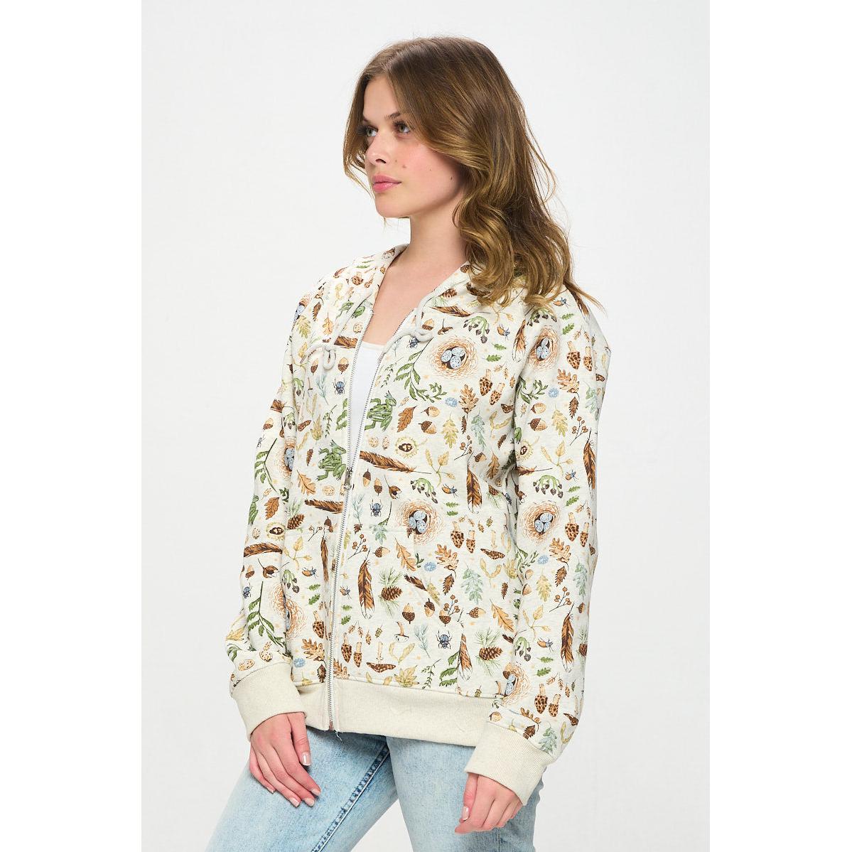 HOODIE | FOREST FINDS-Jackets & Sweaters-SM WARDROBE-Coriander