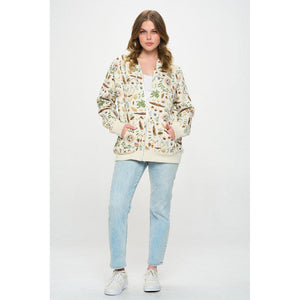 HOODIE | FOREST FINDS-Jackets & Sweaters-SM WARDROBE-Coriander
