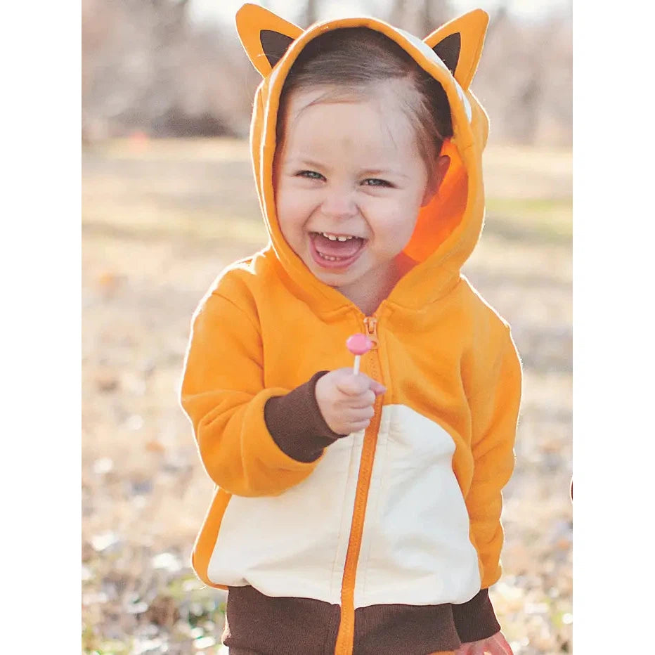 HOODIE | FOX-Kids-DOODLE PANTS-2T-YELLOW-Coriander