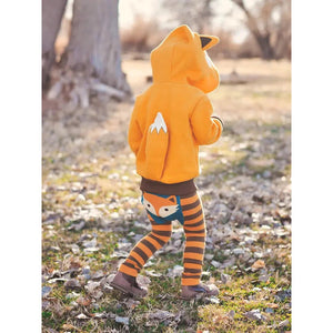 HOODIE | FOX-Kids-DOODLE PANTS-Coriander