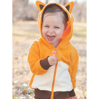 HOODIE | FOX-Kids-DOODLE PANTS-Coriander