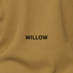 HOODIE | MIXED TEXTURE-Jackets & Sweaters-ESCAPE-SMALL-WILLOW-Coriander