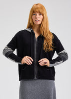HOODIE | MULTI MEDIA-Jackets & Sweaters-ZAKET & PLOVER-XSMALL-EBONY-Coriander