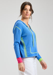 HOODIE | SPORTS: SKYLINE-Jackets & Sweaters-ZAKET & PLOVER-Coriander