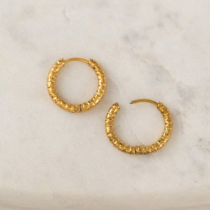 HOOP EARRINGS | BRIT-Jewellery-LOVER'S TEMPO-Coriander