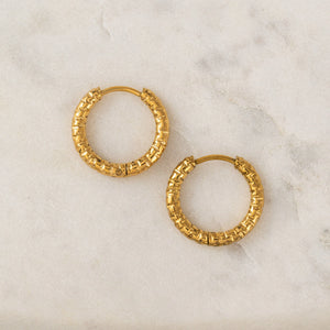 HOOP EARRINGS | BRIT-Jewellery-LOVER'S TEMPO-Coriander