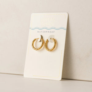 HOOP EARRINGS | BRIT-Jewellery-LOVER'S TEMPO-Coriander
