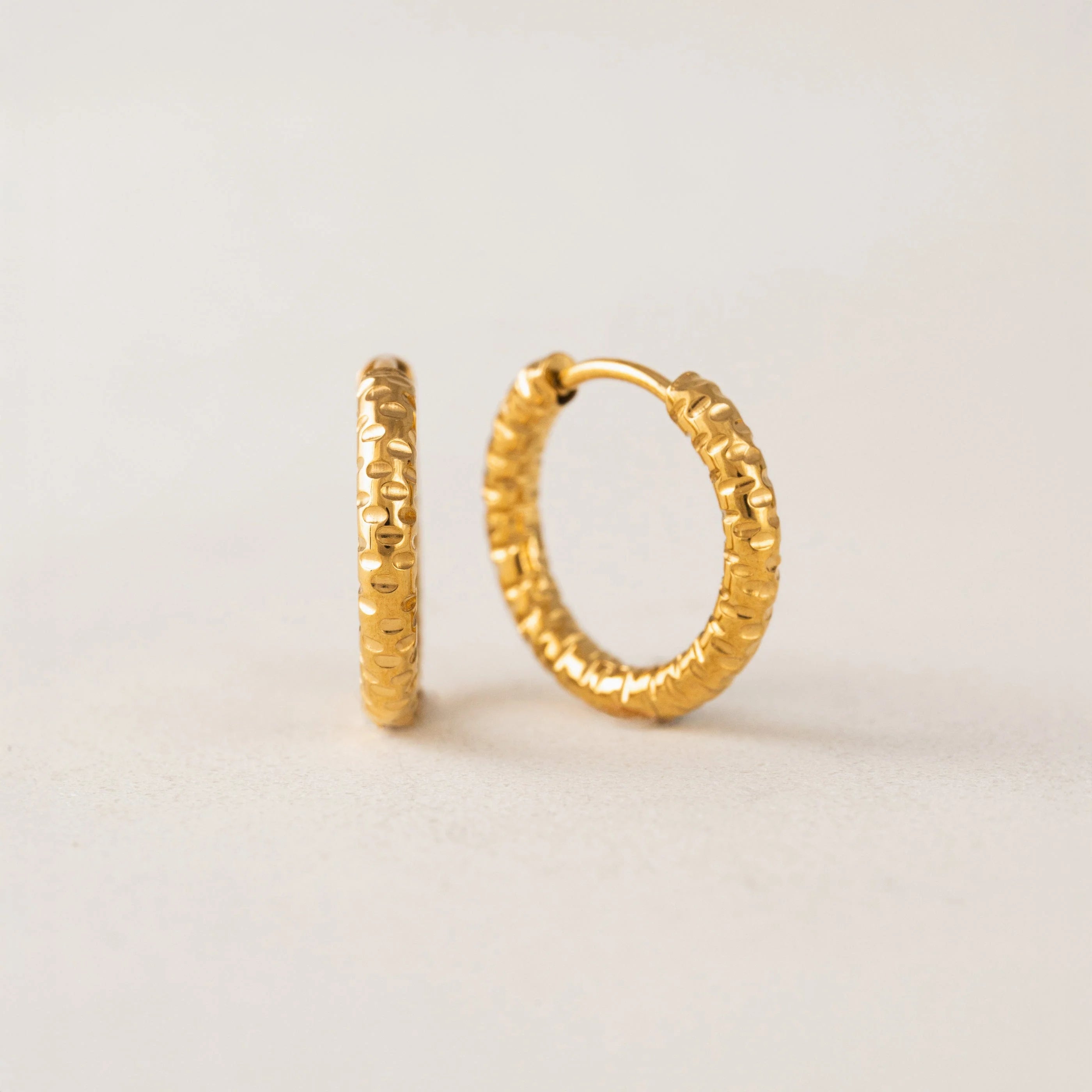 HOOP EARRINGS | BRIT-Jewellery-LOVER'S TEMPO-GOLD-Coriander