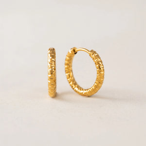 HOOP EARRINGS | BRIT-Jewellery-LOVER'S TEMPO-GOLD-Coriander