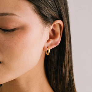 HOOP EARRINGS | BRIT-Jewellery-LOVER'S TEMPO-Coriander