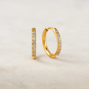 HOOP EARRINGS | EVIE 15MM-Jewellery-LOVER'S TEMPO-Coriander