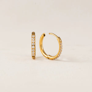 HOOP EARRINGS | EVIE 15MM-Jewellery-LOVER'S TEMPO-Coriander