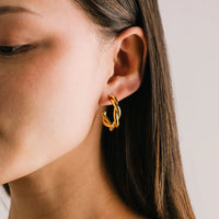 HOOP EARRINGS | GIGI-Jewellery-LOVER'S TEMPO-Coriander