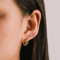HOOP EARRINGS | KAI-Jewellery-LOVER'S TEMPO-Coriander