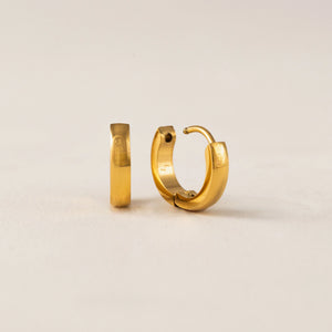 HOOP EARRINGS | MAYA-Jewellery-LOVER'S TEMPO-Coriander