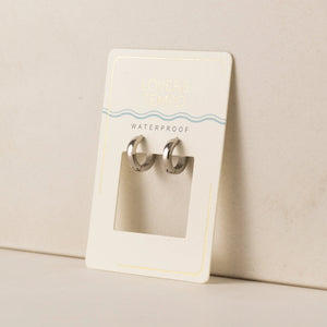 HOOP EARRINGS | MAYA-Jewellery-LOVER'S TEMPO-Coriander
