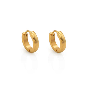 HOOP EARRINGS | MAYA-Jewellery-LOVER'S TEMPO-Coriander