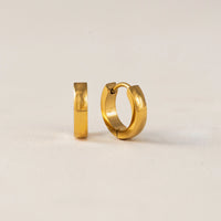 HOOP EARRINGS | MAYA-Jewellery-LOVER'S TEMPO-GOLD-Coriander