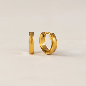 HOOP EARRINGS | MAYA-Jewellery-LOVER'S TEMPO-GOLD-Coriander
