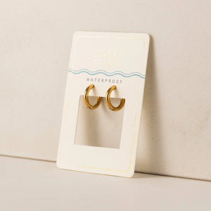 HOOP EARRINGS | TUBE-Jewellery-LOVER'S TEMPO-Coriander