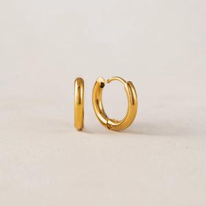 HOOP EARRINGS | TUBE-Jewellery-LOVER'S TEMPO-Coriander