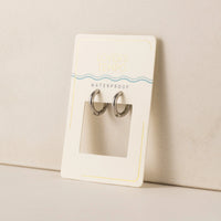 HOOP EARRINGS | TUBE-Jewellery-LOVER'S TEMPO-Coriander