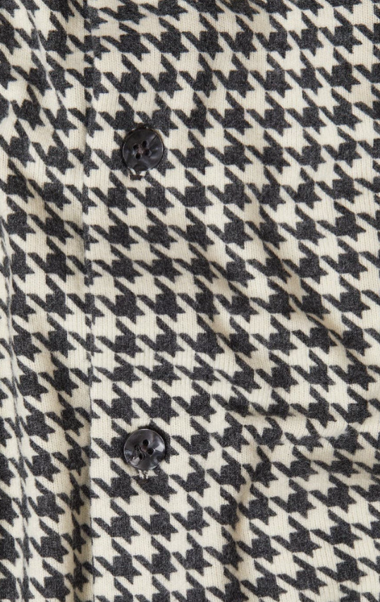 HOUNDSTOOTH LONG SLEEVE-Men's Shirt-STONE ROSE-Coriander