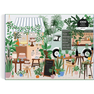 HOUSEPLANT JUNGLE 1 000 PIECE PUZZLE-Fun and Games-RAINCOAST-Coriander