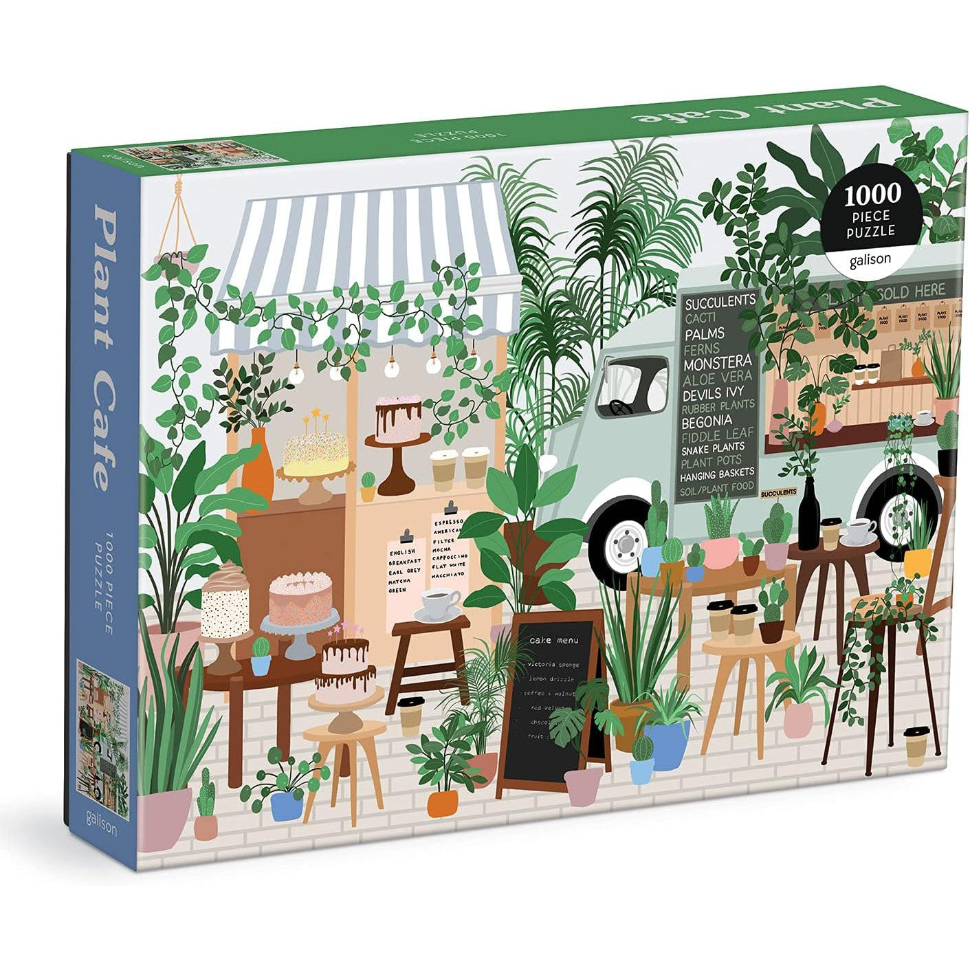 HOUSEPLANT JUNGLE 1 000 PIECE PUZZLE-Fun and Games-RAINCOAST-Coriander