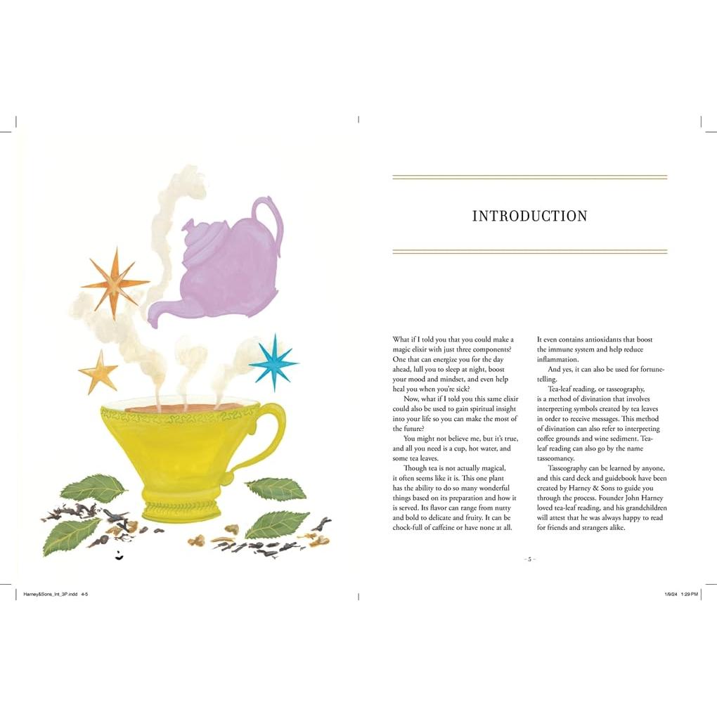 HOW TO READ TEA LEAVES DECK & GUIDEBOOK-Books & Stationery-HACHETTE BOOK GROUP-Coriander