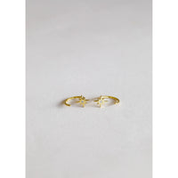 HUGGIE EARRINGS | GOLD STAR ICON-Jewellery-JAX KELLY-Coriander
