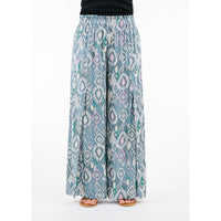 HURON PANT | IKAT or TEAL-Bottoms-SHANNON PASSERO-SMALL-TEAL PRINT-Coriander