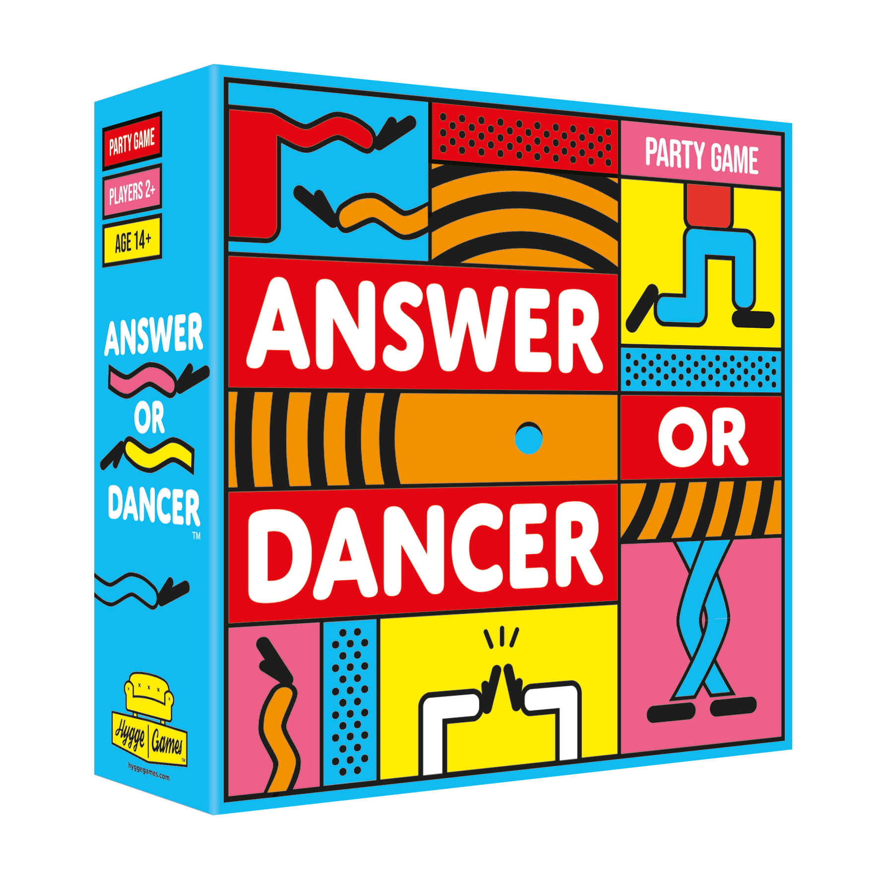 HYGGE GAMES: ANSWER OR DANCER-Fun and Games-HYGGE GAMES-Coriander