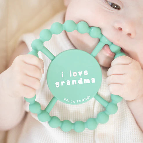 I LOVE GRANDMA TEETHER-Kids-BELLA TUNNO-Coriander