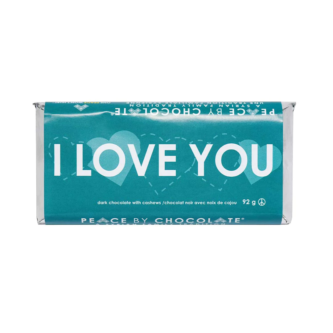 I LOVE YOU BAR - DARK - PEACE BY CHOCOLATE-Food-PEACE BY CHOCOLATE-Coriander