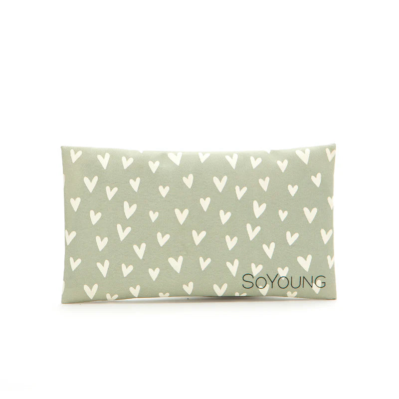 ICE PACK | LITTLE HEARTS - SAGE-Bags & Wallets-SOYOUNG-Coriander
