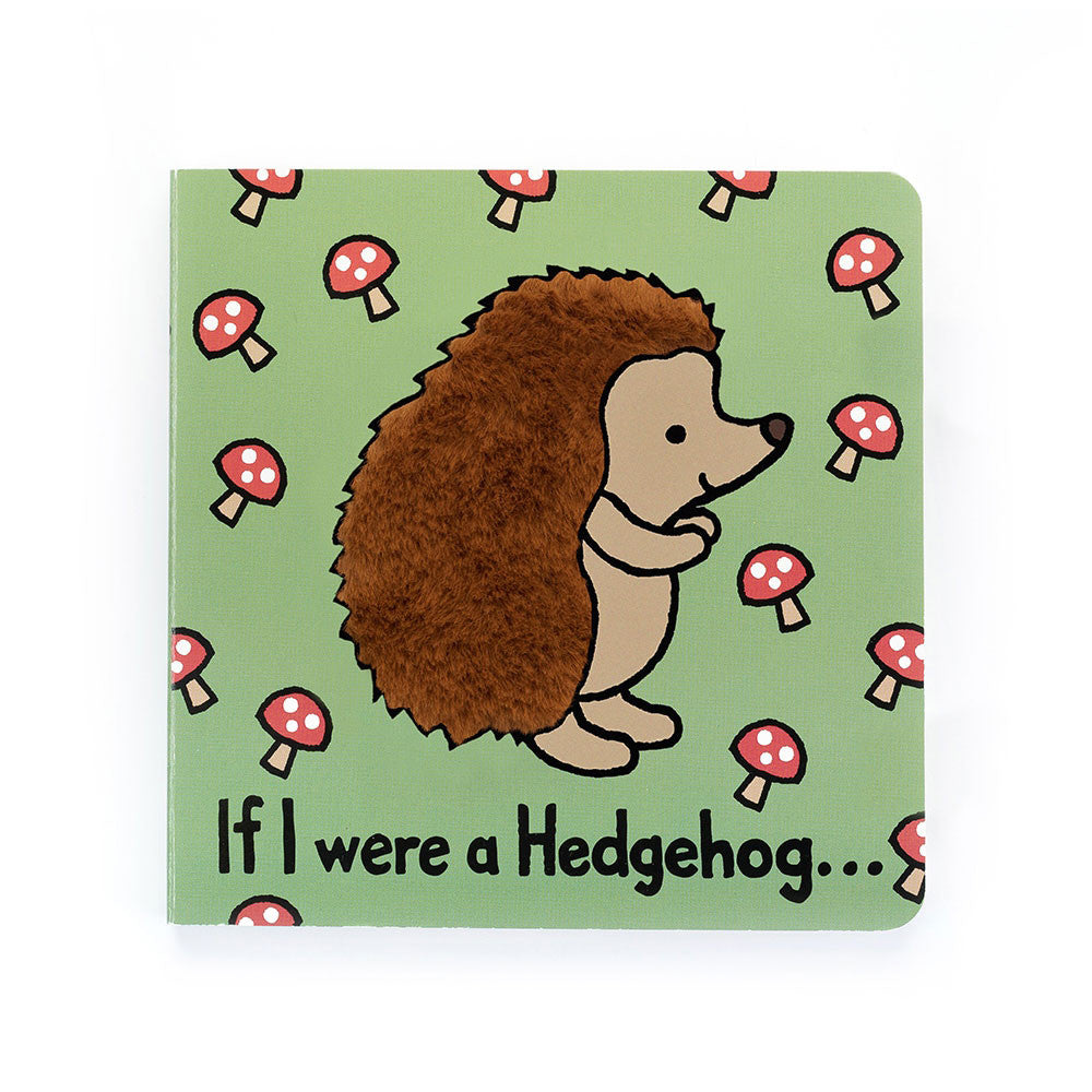 IF I WERE A HEDGEHOG BOARDBOOK-Books & Stationery-JELLYCAT BOOKS-Coriander