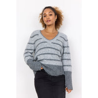 ILENE SWEATER-Jackets & Sweaters-SOYACONCEPT-SMALL-LIGHT GREY-Coriander