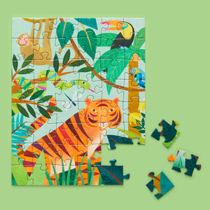 IN THE JUNGLE | 48 PIECE KIDS PUZZLE SNAX-Puzzle-WERKSHOPPE-Coriander