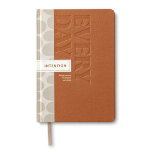 INTENTION EVERY DAY GUIDED JOURNAL-Books & Stationery-COMPENDIUM-Coriander