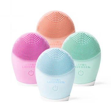 IT'S A VIBE CLEANER BRUSH-Skin Care-LEMON LAVENDER-BLUE-Coriander