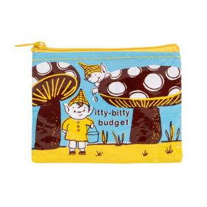 ITTY-BITTY BUDGET COIN PURSE-Bags & Wallets-BLUE Q-Coriander