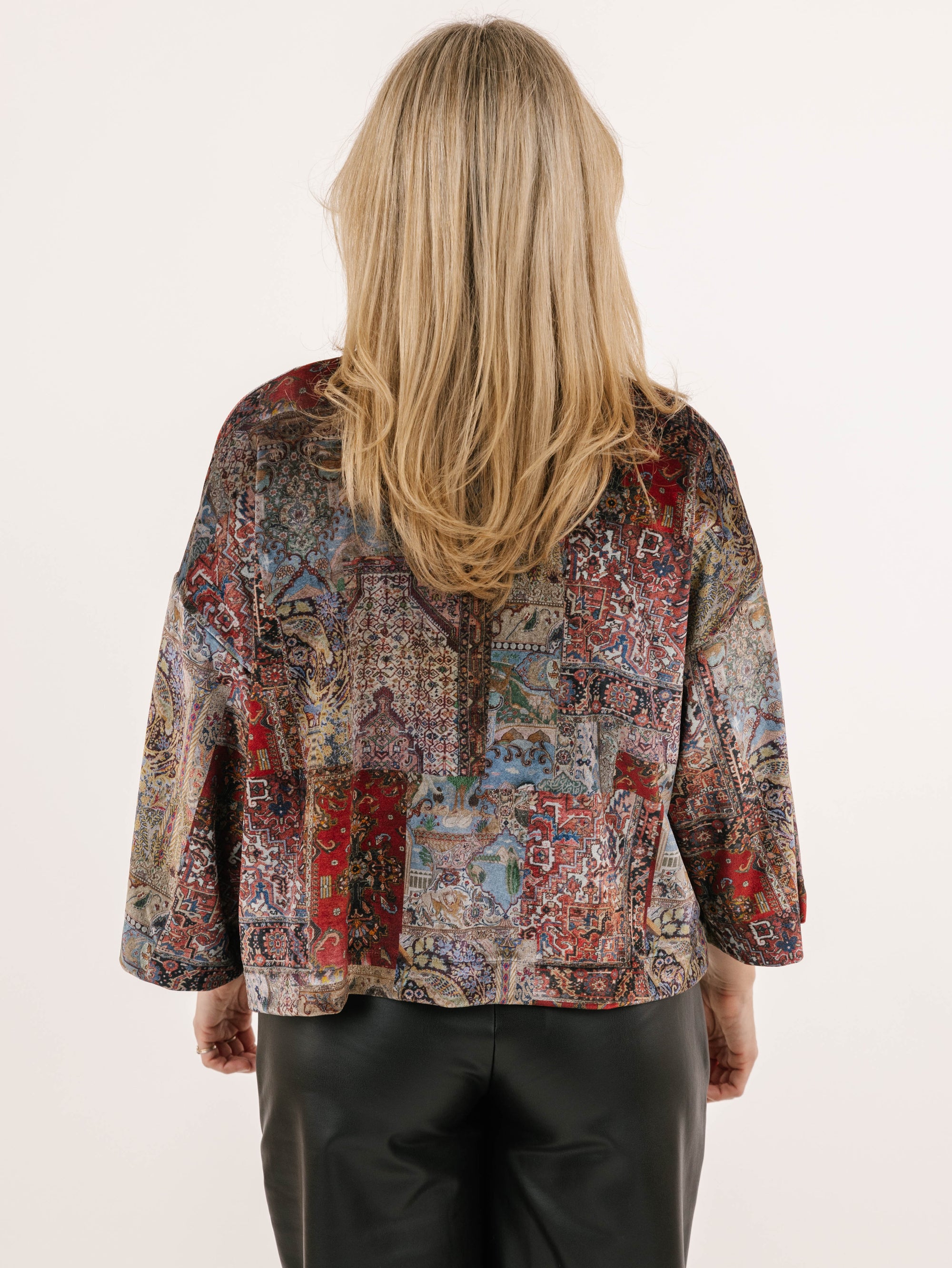 JACKET | EFFIE VELVET TOPPER-Jackets & Sweaters-SHANNON PASSERO-Coriander