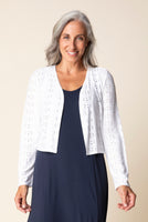 JACKET | EYELET BLOOMS-Jackets & Sweaters-HABITAT-SMALL-WHITE-Coriander