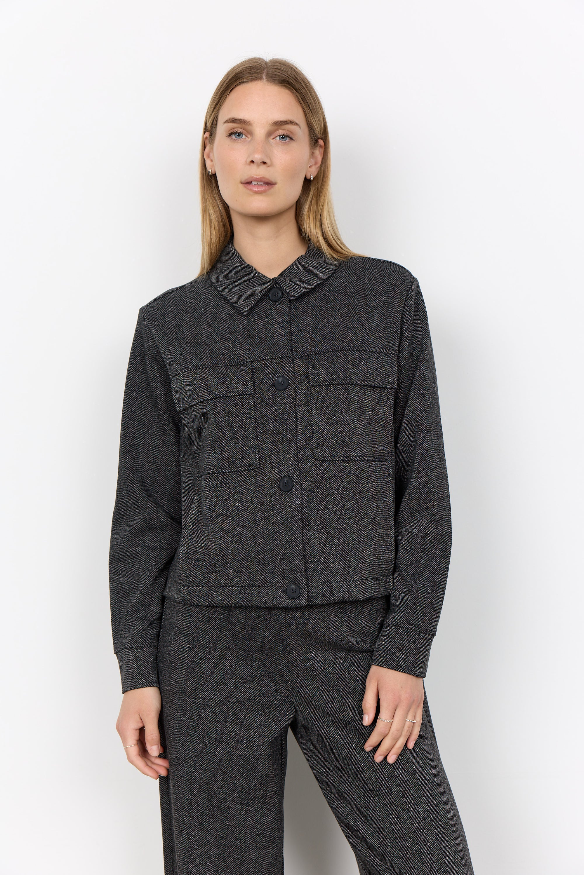 JACKET | HEBE-Jackets & Sweaters-SOYACONCEPT-SMALL-Black-Coriander