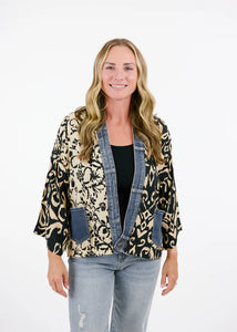 JACKET | KAROL-Jackets & Sweaters-SHANNON PASSERO-ONE-IKAT-Coriander