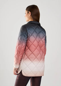 JACKET | QUILTED OMBRE-Jackets & Sweaters-FRENCH DRESSING JEANS-Coriander